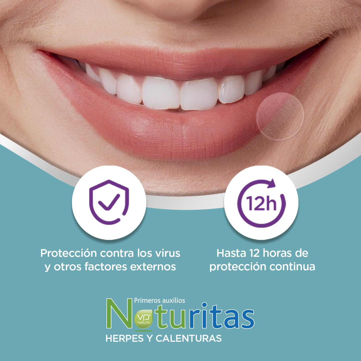 Parches Herpes Labial – Apósito Hidrocoloide para Calenturas, Transpirable, Sin Medicamentos, Curación Rápida Avanzada, Alivia Picor, Hasta 12 Horas Protección (15 parches)