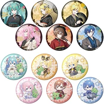 Amazon.co.jp: 初音ミク New Year SHOP 2024 トレーディング 缶バッジ