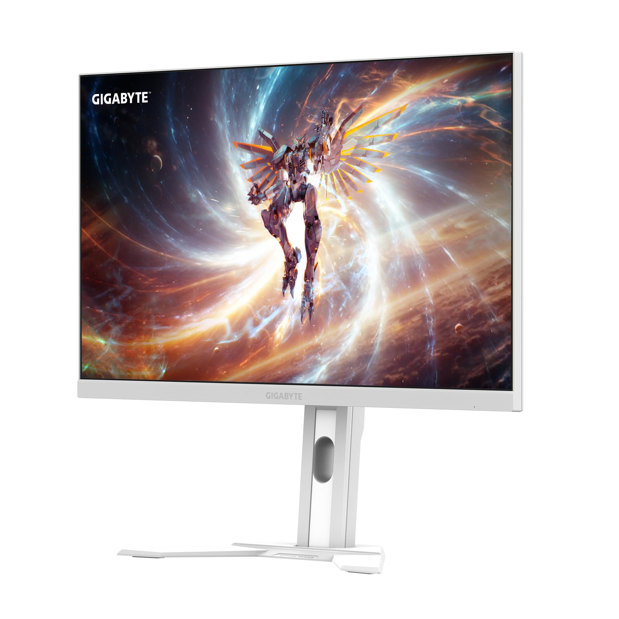 27インチWQHD180hzゲーミングモニター M27QA ICE GIGABYTE、ホワイトを初採用した27型ゲーミングモニター「M27QA