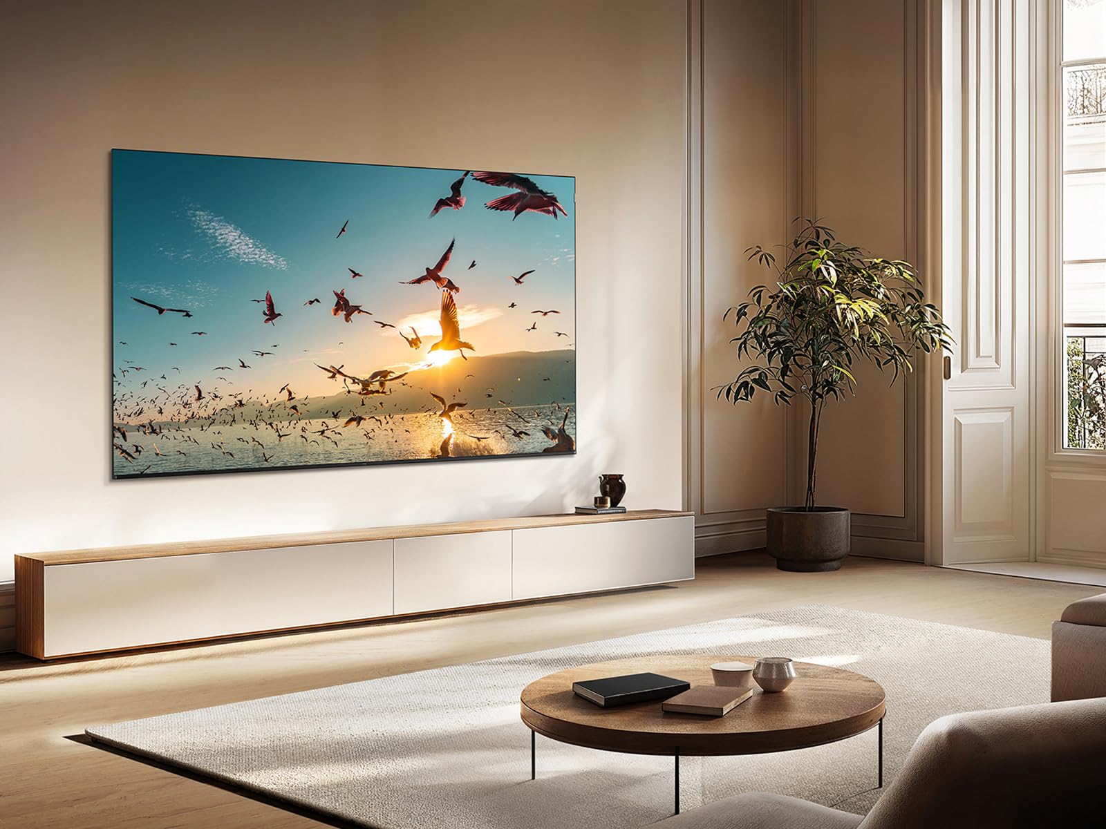 TCL 65P7K 65”QLED 4K HDR TV, Google TV, Smart TV(Dolby Vision & Atmos, Game Master, Motion clarity)