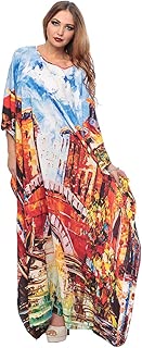 ZmuruD Multi Color Casual Kaftan For Women