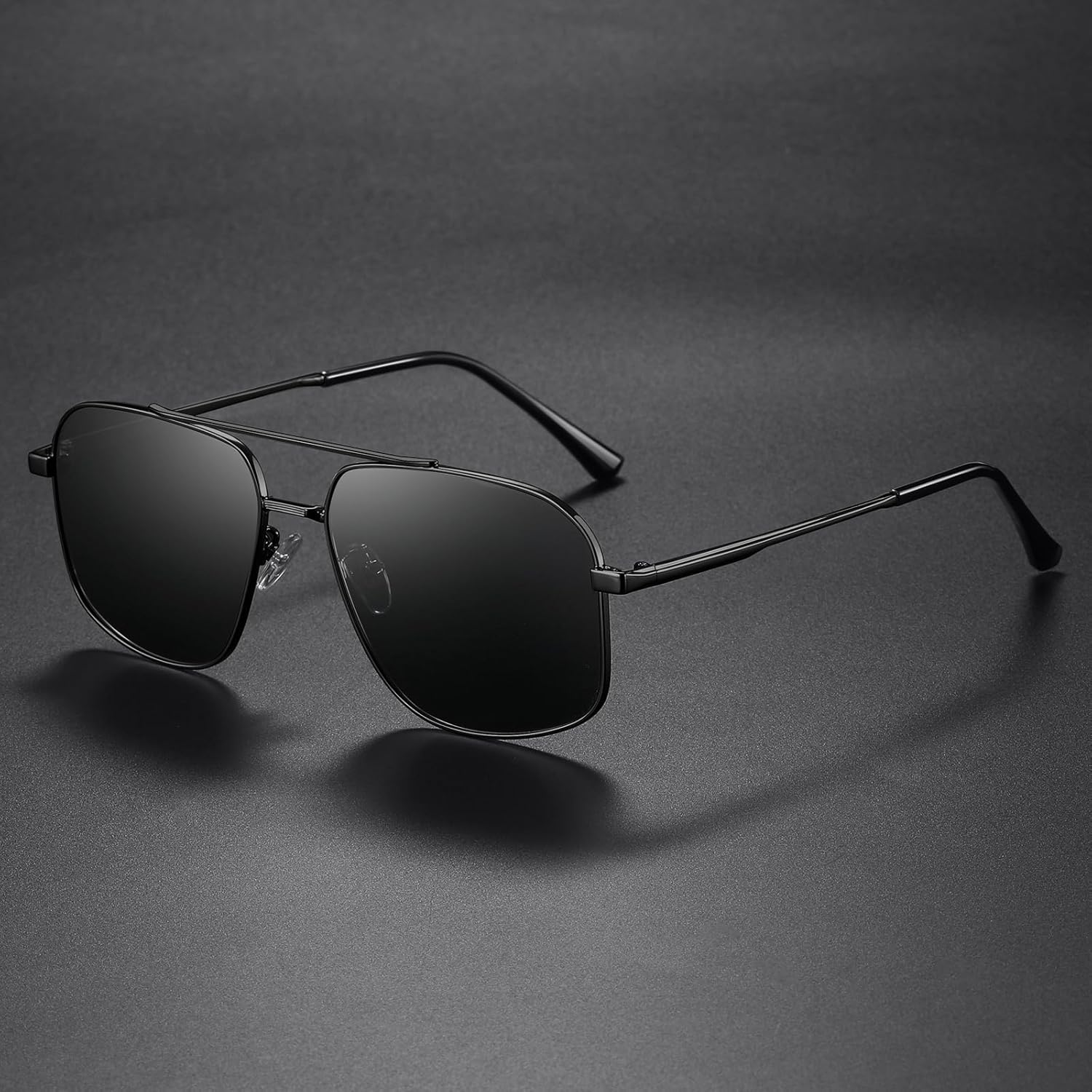 XXL Oversized Polarized Aviator Sunglasses for Big Heads Men - Extra Large Wide Frame (158mm) with UV400 Protection - Image 6