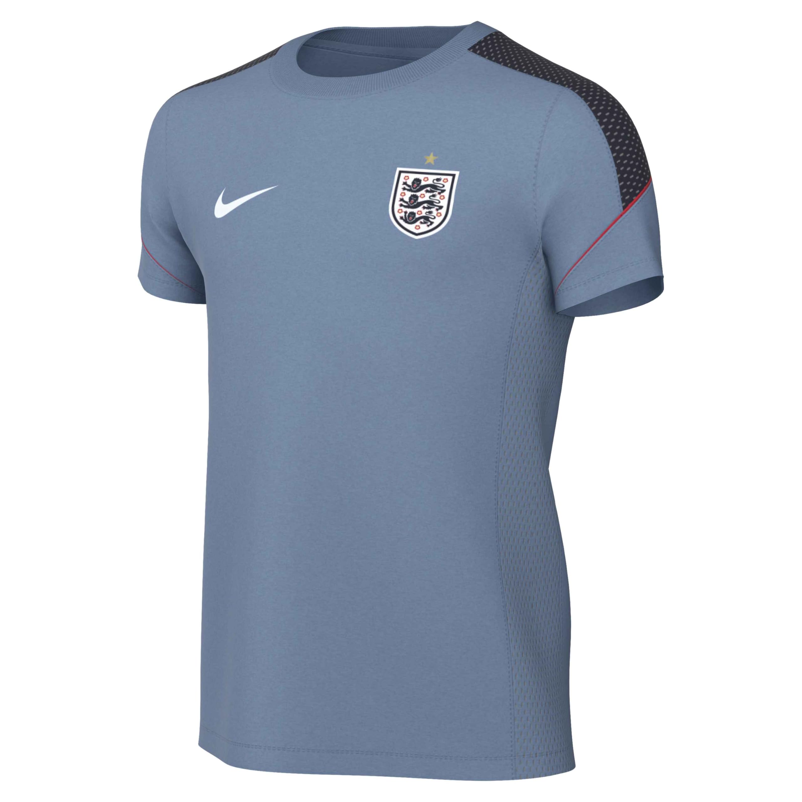 Nike England Strike Nike Football Dri-Fit Kurzarmshirt für Ältere Kinder Maglietta a Maniche Corte Unisex - Bambini e Ragazzi