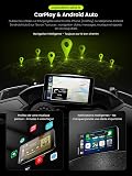 RiderNav R7M 7" CarPlay et Android Auto sans Fil pour Motos BMW - Commande Native Wonder Wheel & Action Camera | Lecture des Données en Temps Réel (TPMS/RPM) | Mises à Jour OTA | GPS IP69K | Nav Pre - 5
