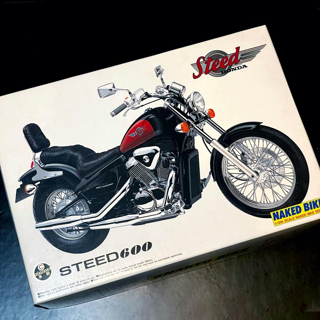 Amazon | 絶版ホンダ スティード VLX プラモデル 1/12・ | プラモデル 通販