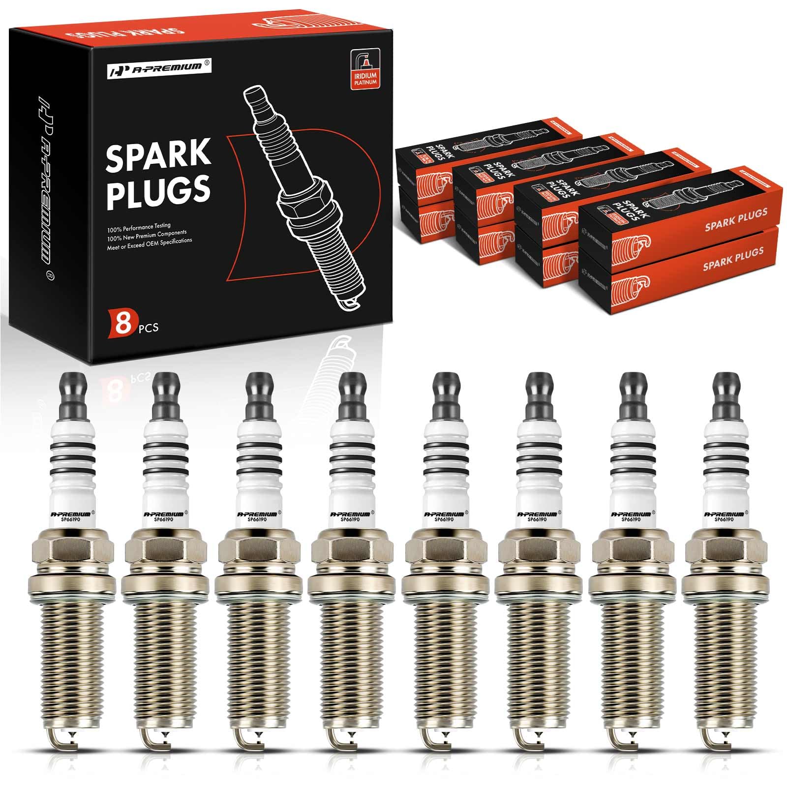 A-Premium Iridium Platinum (Pack of 8)