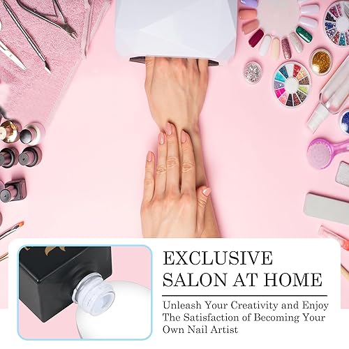 Miniatura 6 de Carmu Esmalte de uñas de gel, 1 unidad de 0.5 onzas líquidas, esmalte de uñas de color blanco para secado con luz UV LED, esmalte de gel de larga