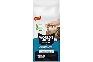 World's Best Multiple Cat Litter - Fresh Lotus Blossom Scent - 32lb
