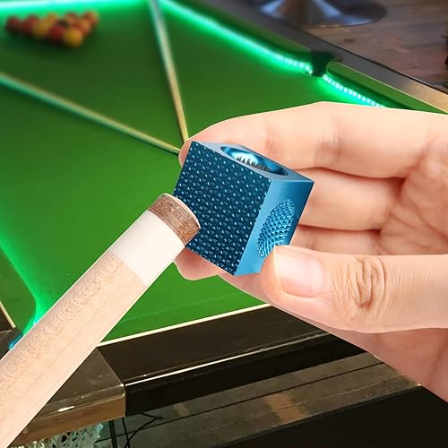 Miniatura 7 de GSE Games & Sports Expert Herramienta para punta de taco de billarpool, herramienta para taco de billar con funciones de