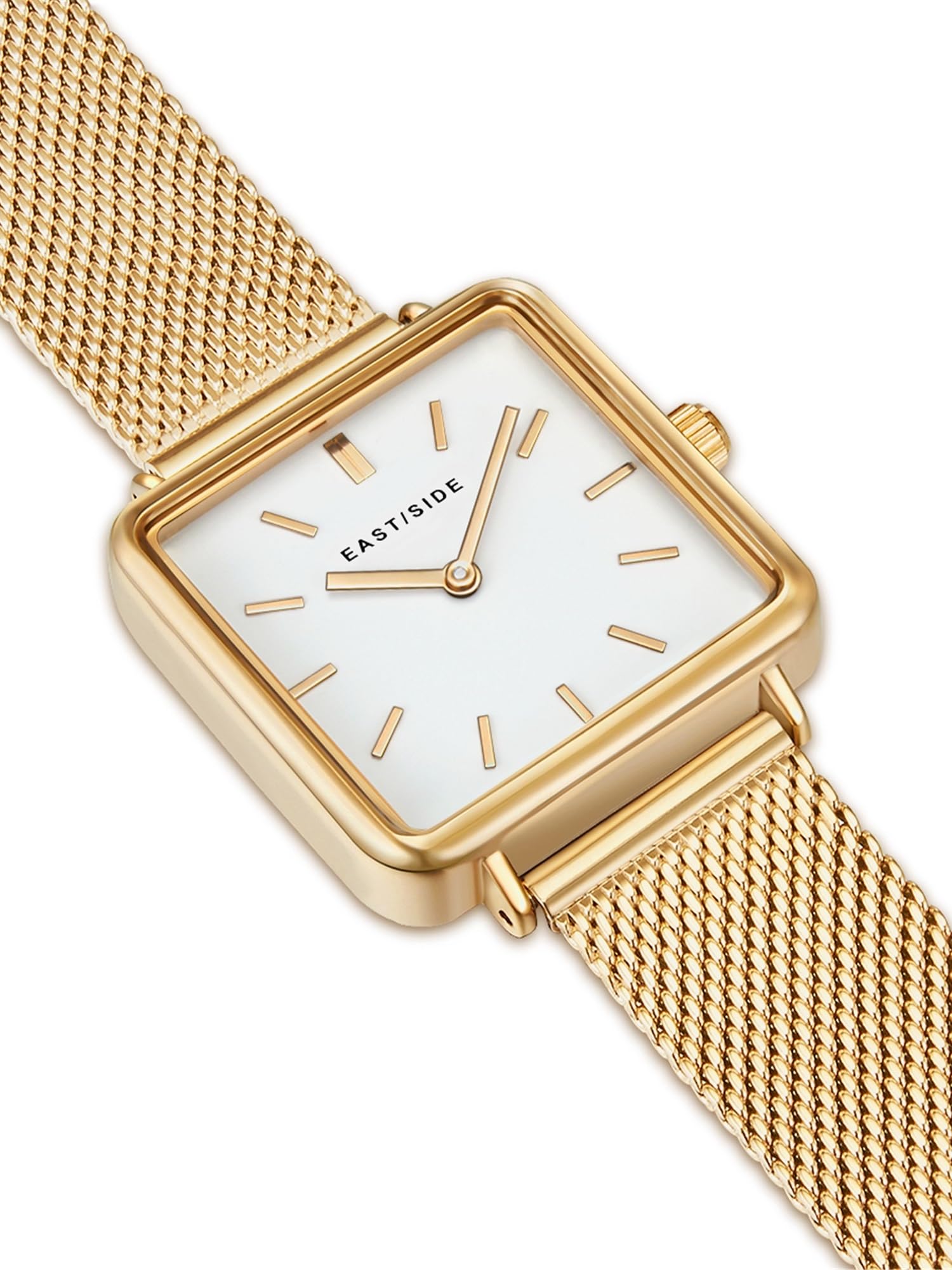 Eastside Damen Uhr Metall-Legierung gelbgold Quarzwerk