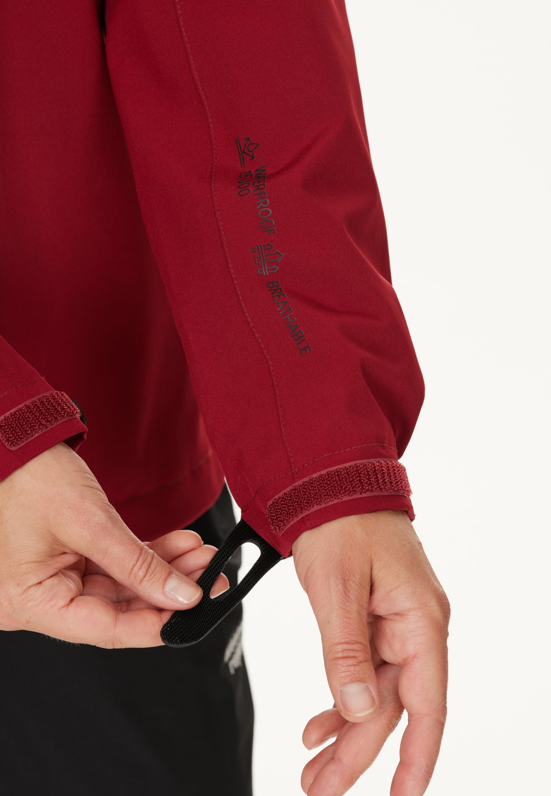 WEATHER REPORT Damen Camelia Regenjacke | Wasserdicht (15.000 mm), atmungsaktiv & PFC-frei. Mit verstellbarer Kapuze, reflektierenden Details & YKK-Reißverschluss.