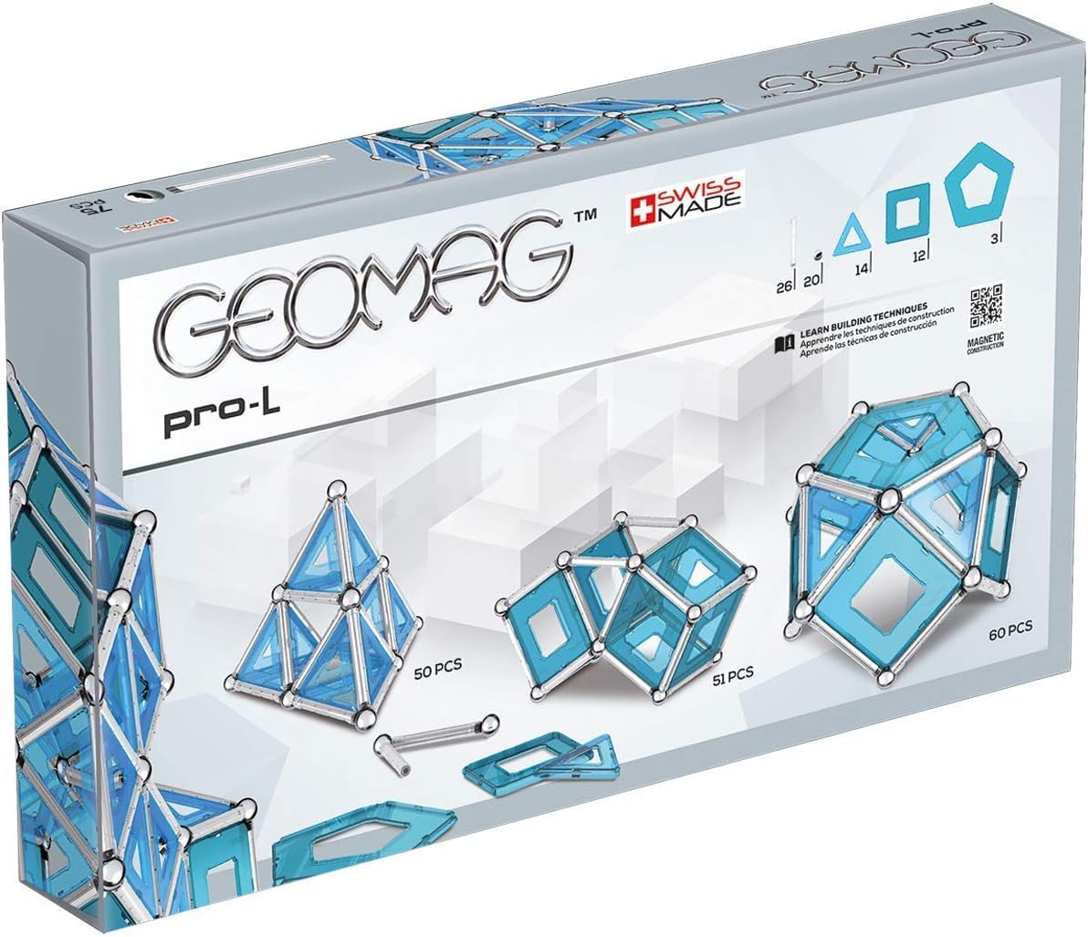 Geomag 023 PRO L zabawka konstrukcyjna, 75-częściowa