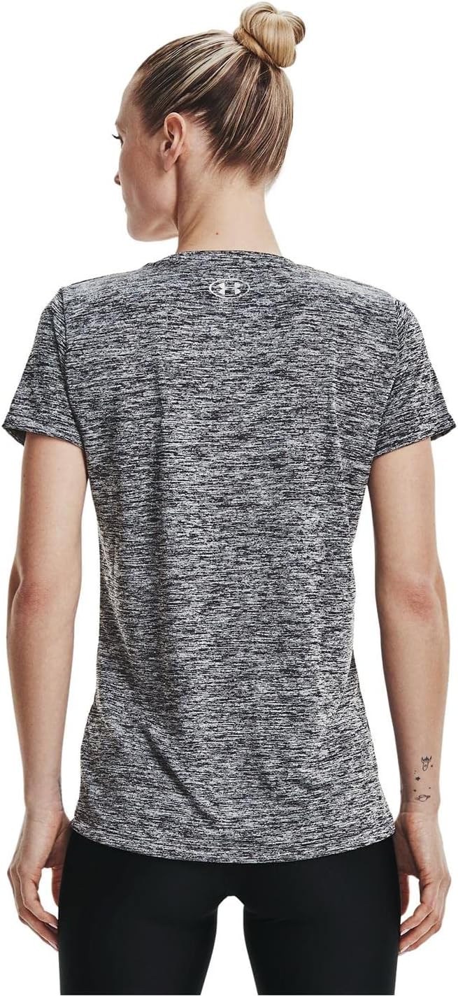 Under Armour Womens Tech Short-Sleeve V-Neck - Twist - Image 3