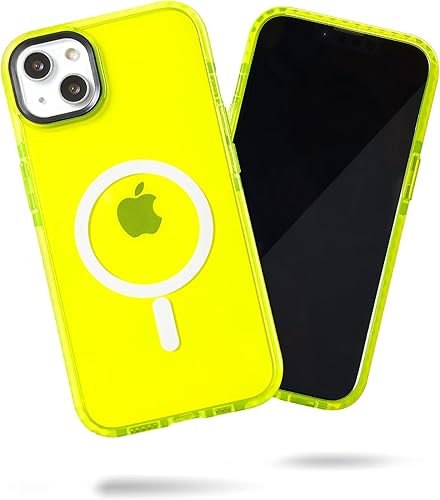 Miniatura 120 de SteepLab Funda de barrera para iPhone 14, protección de 360 grados que absorbe impactos con bisel elevado y colores llamativos (fresa roja