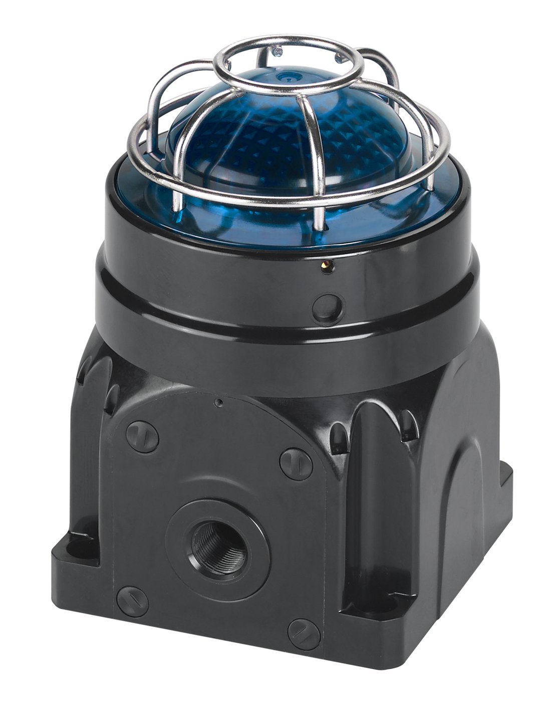 Federal Signal G-LED-DC-D-B Global Series LED Beacon, Surface Mount, 24 VDC, Blue
