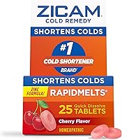 Vista 1 de Zicam Cold Remedy RapidMelts - tabletas para el resfriado, 201035A, 1