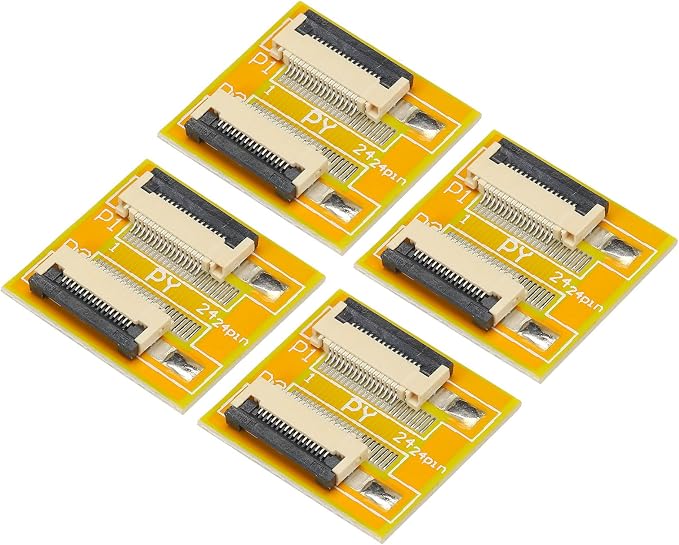 4x Extensions FFC FPC PCB Pour Port HDD ZIP 10 Broches Pitch 0.5mm Unilatéral - Marque Uxcell