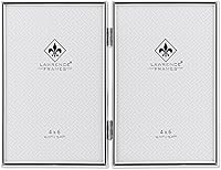 Vista 27 de Lawrence Frames - Portarretratos sencillo de 3.3 x 5 pulgadas, color plateado