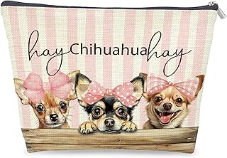 Bolsa de maquillaje de Navidad para perros, r...