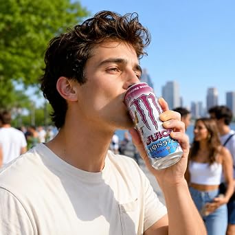 Monster Energy Viking Berry 500ml Energy Drink, Pack of 24 x 500 ml Cans - By Kandy Collection