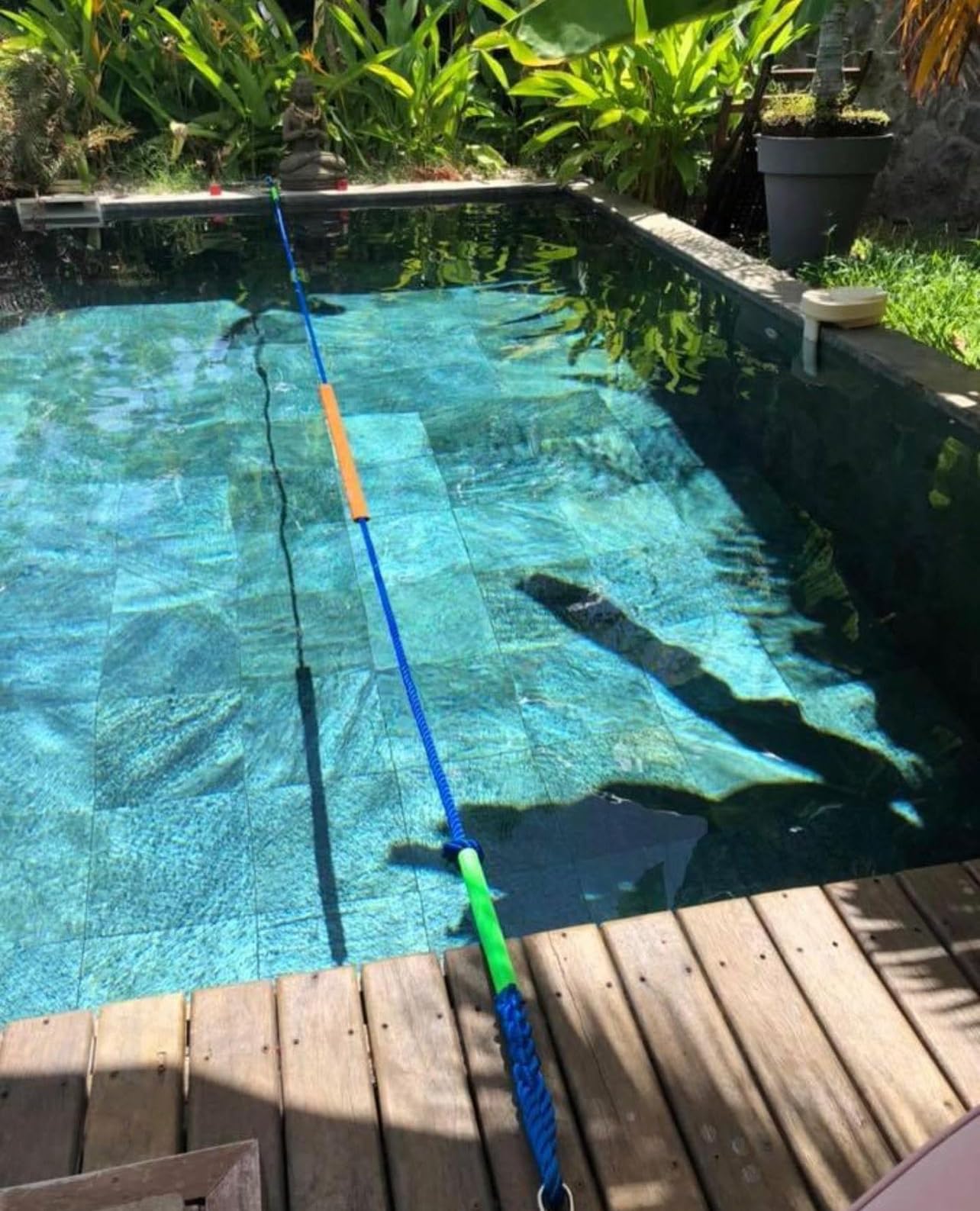 aquagym agys Fitness Cardio Piscine Accessoire Alternative aquabike Natation Musculation pitons pour Bords Plage Pierre/Beton Largeur Bassin inférieur 5 mètres et Existe Bords Piscine Bois