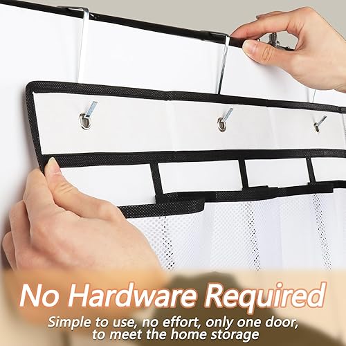 Miniatura 3 de Organizador de zapatos sobre la puerta con 35 bolsillos