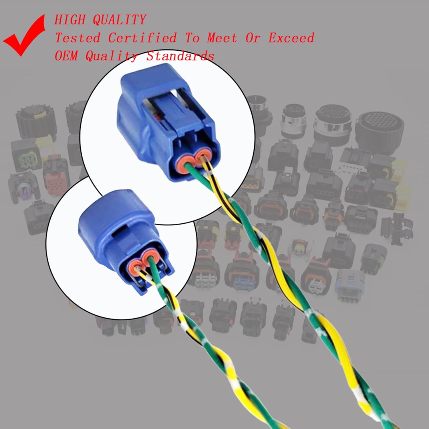 911-509 K5T46696 Vapor Canister Purge Valve Connector Harness Plug Replacement For Infiniti FX50 JX35 QX60 QX70,Replacement For Nissan Altima GT-R Maxima Murano Pathfinder Quest Rogue Sentra