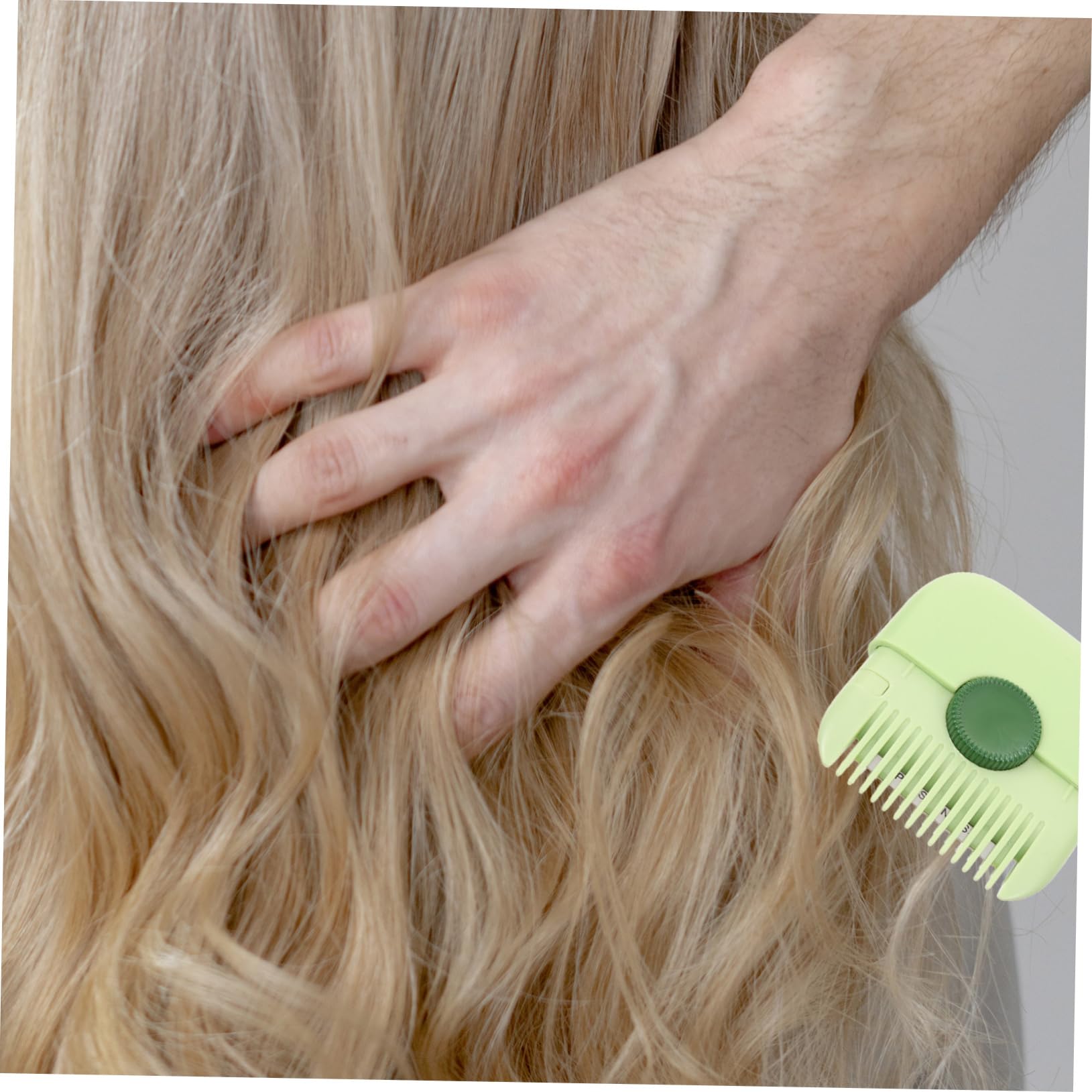 Mikinona Manueller Haarschneider Kamm Für Multifunktionaler Spliss-trimmer in Avocado Schneiden Und Von Haaren Leicht Und Tragbar