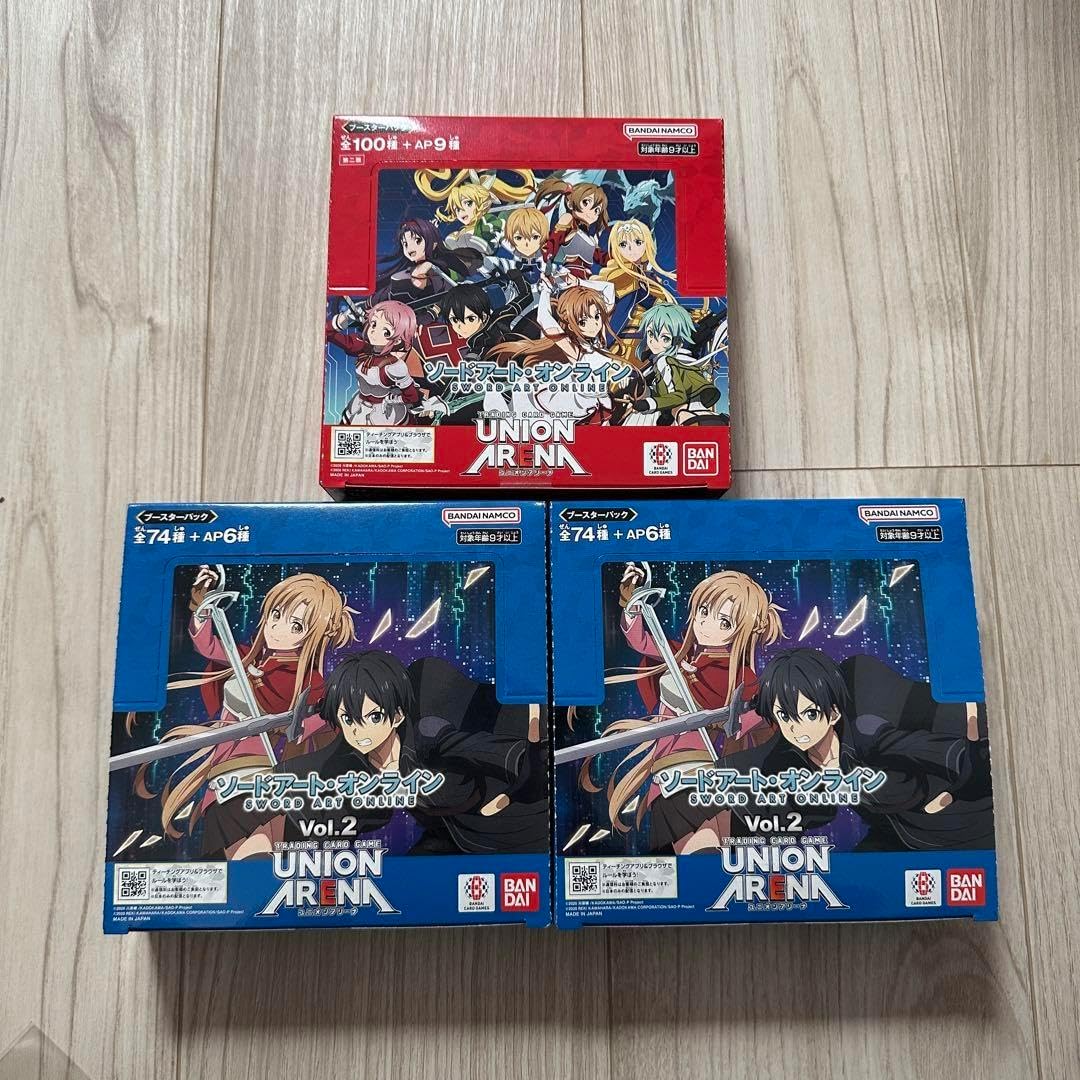 UNION ユニオンアリーナ 初版テープカット進撃の巨人 Vol.2 2ボックス