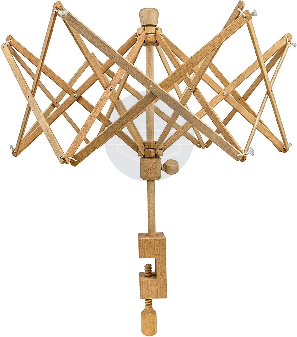 Craftworks Wickel- und Ausgabezubehör Natural Swift, Schirm-Strickgarnwickler aus Holz