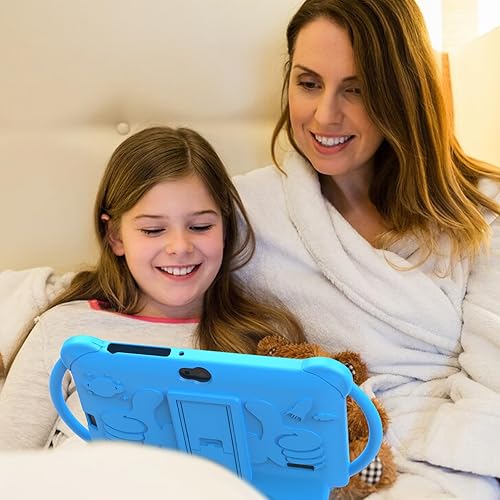 Miniatura 8 de Tablet Android 14 para niños, tablet de 7 pulgadas para niños, tablet para niños de 4 GB RAM 32 GB ROM con estuche, procesador Quad-core, pantalla