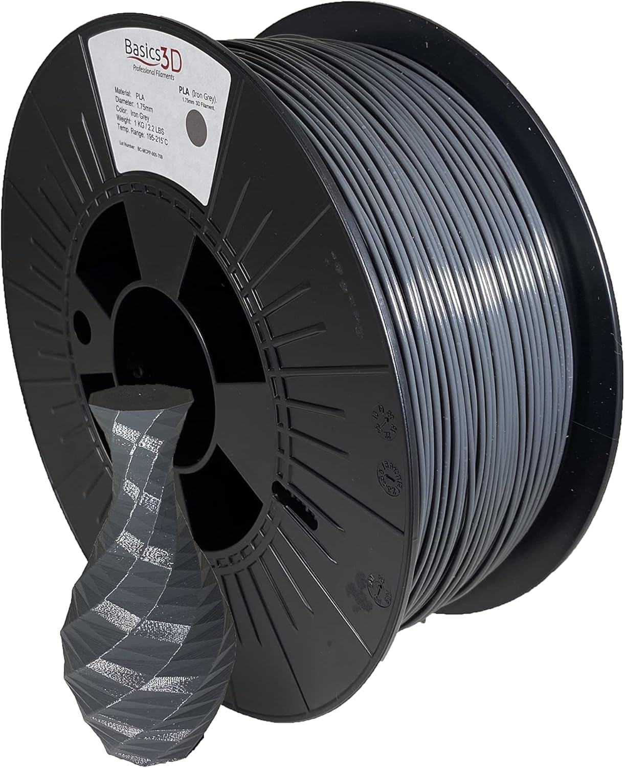 Basics 3D Professional 3D Printer Filament, PLA Bioplastic Composite 3D