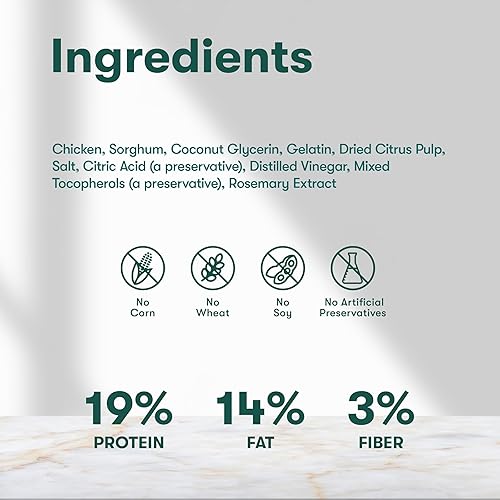 Miniatura 3 de Jinx Chicken Bites - Golosinas naturales suaves para perros, hechas con pollo real ahumado lento, para cachorros, adultos y perros mayores, paquete