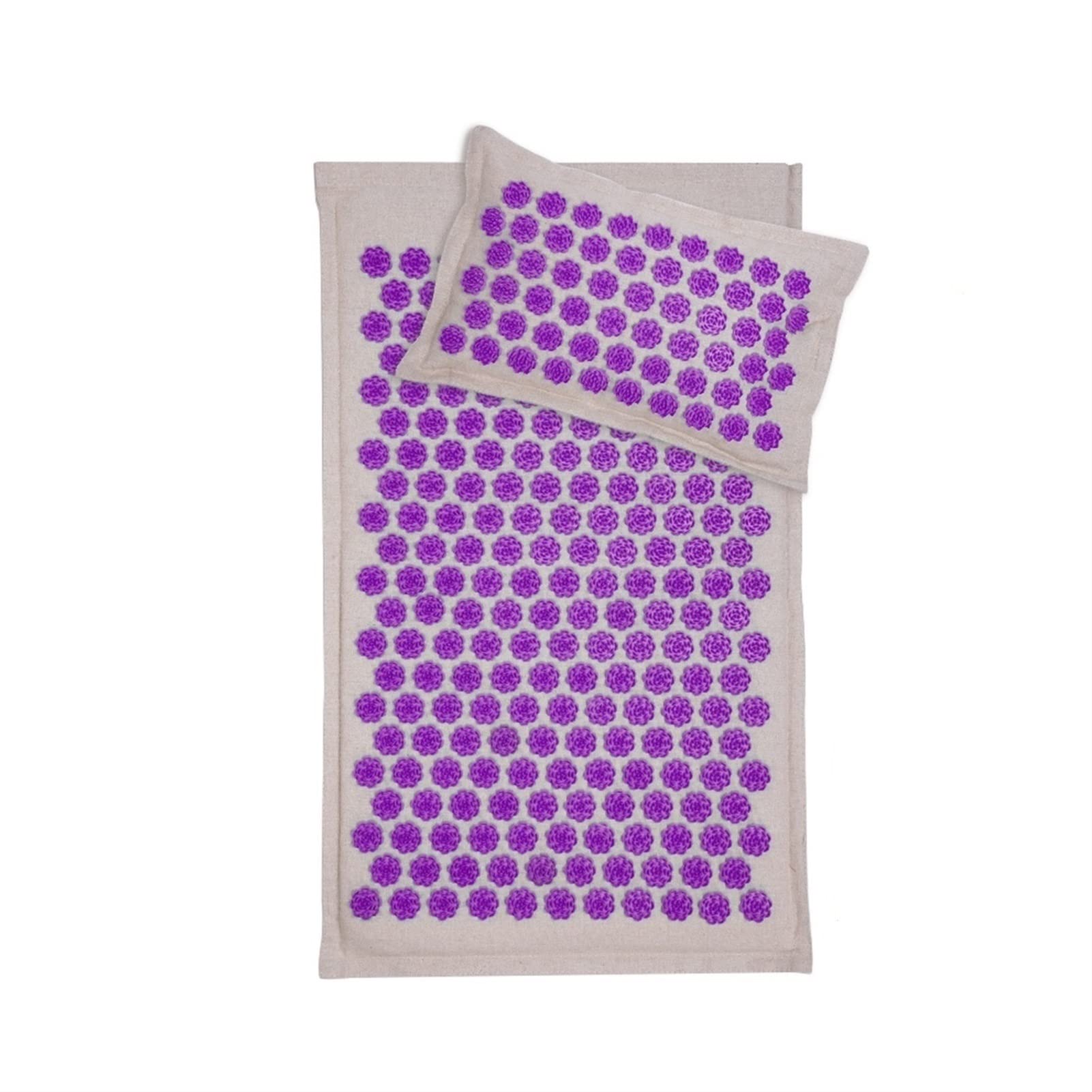 DieffematicYJD Mata do jogi Mata Akupresura Masaż Poduszka Yoga Mata Akupunktura Lotus Spike Poduszka Corpus Back Massager Zwolnij stres ból (Color : Mat B)