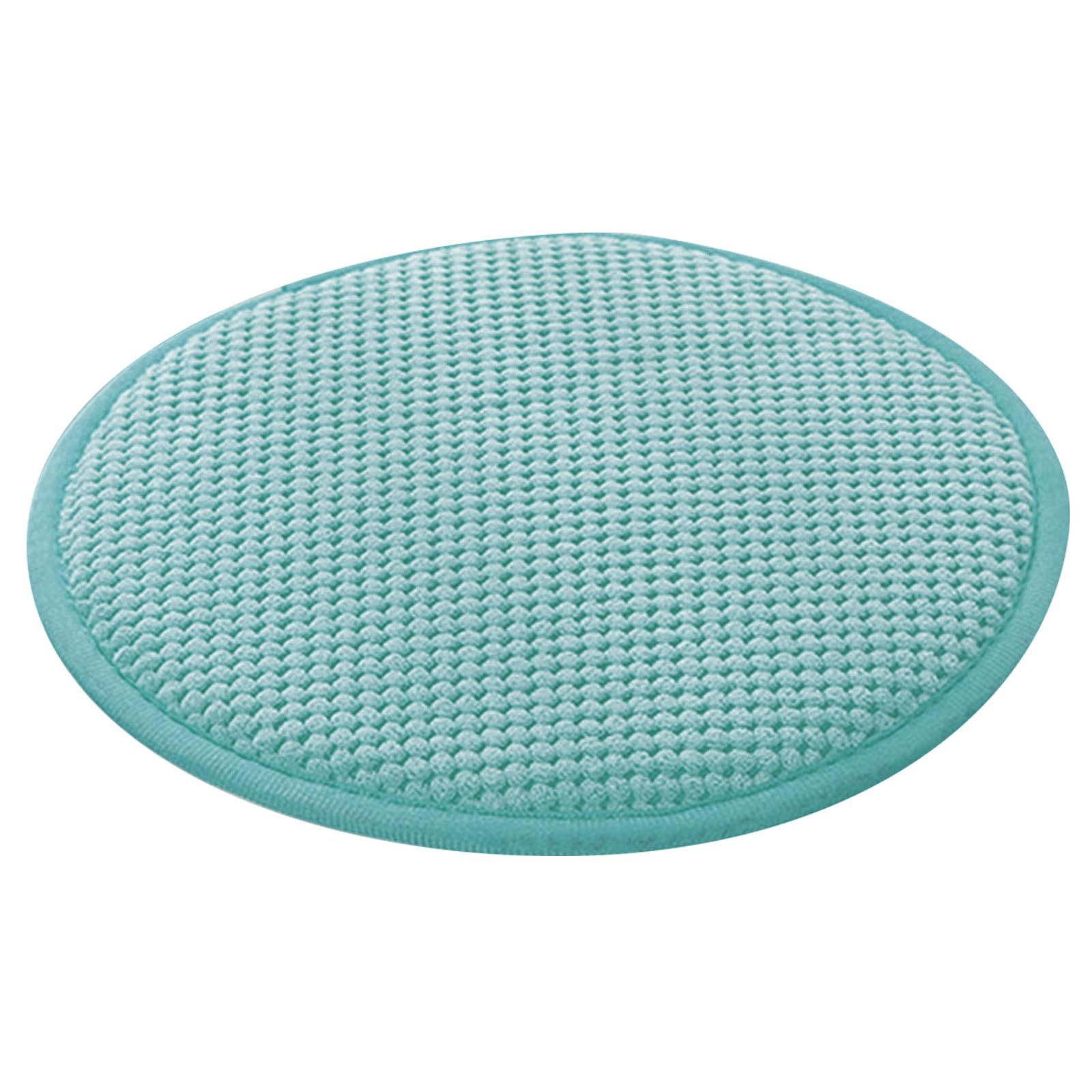 XuQiZZpp Ergonomic Round Chair Pad High Densitys Sponges Slip Resistant Seat Cushions for Home Car Round Seat Cushions Nonslip