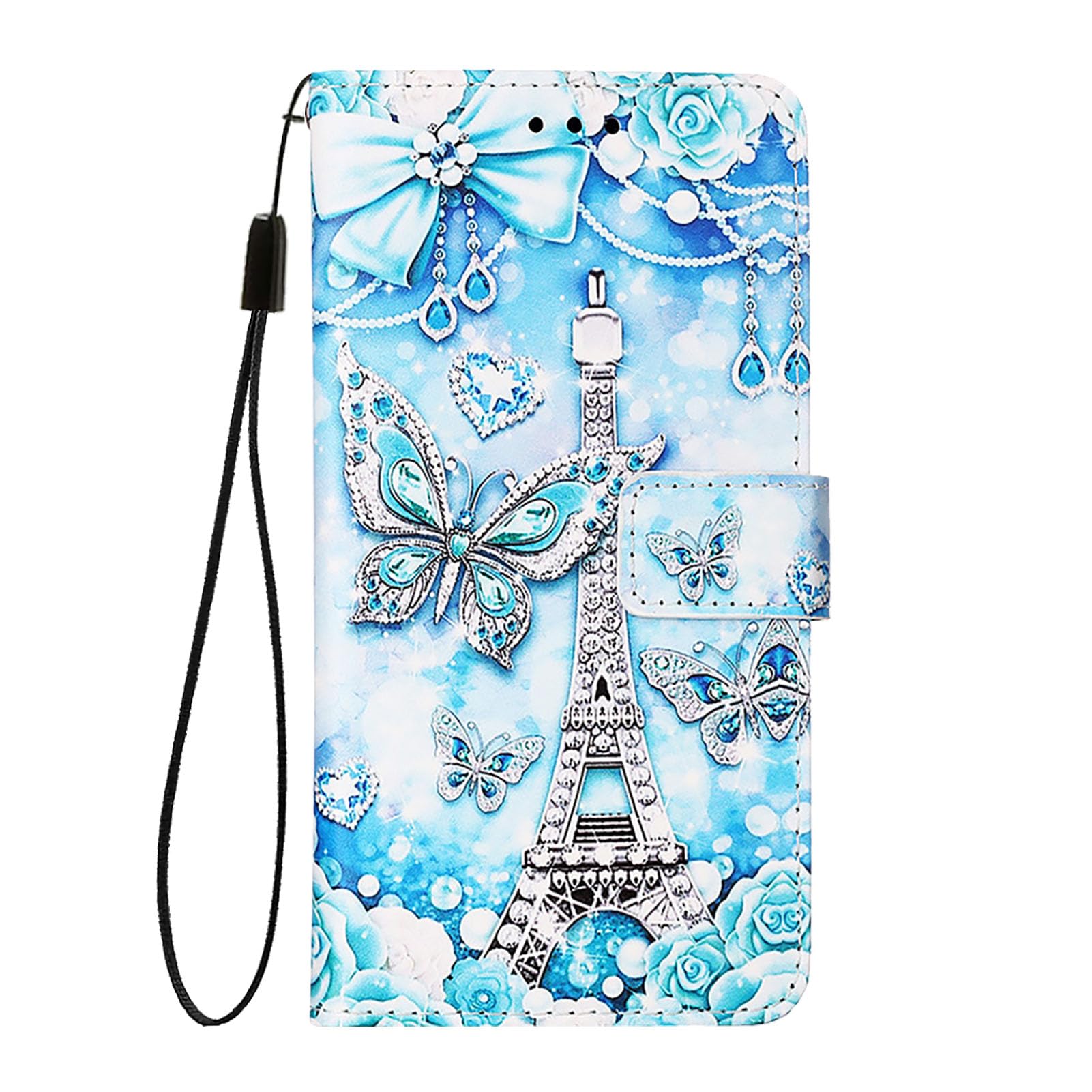 Custodia Portafoglio Per Motorola Moto G05 Con Pelle PU E Slot Carte - Antiurto Con Supporto Magnetico - Geometrica Grigia