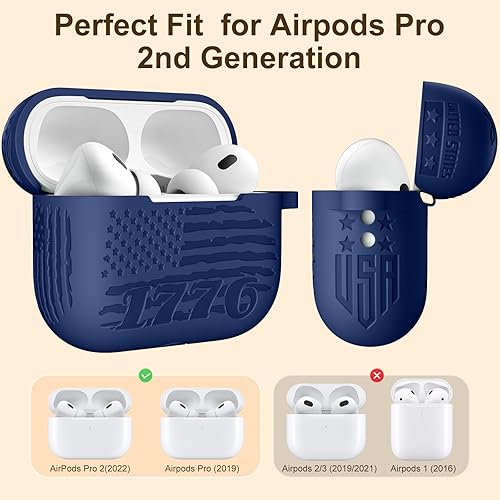 Vista 199 de Funda para Airpods de 2ª y 1ª, silicona suave, leopardo, compatible con Apple AirPods de 2ª/1ª generación de carga con llavero, a prueba de golpes