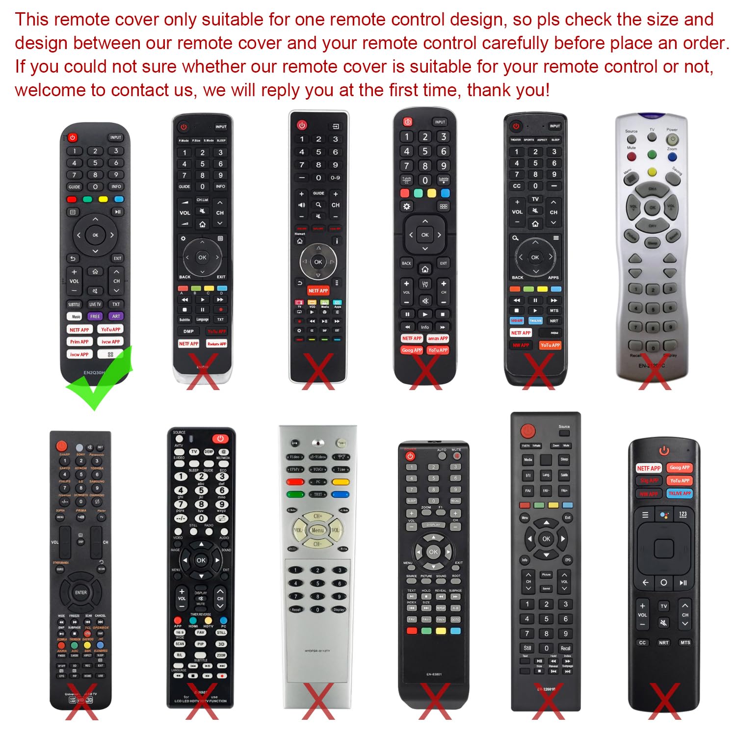 Custodia In Silicone Per Telecomando Hisense VIDAA - Antiurto, Antiscivolo Con Cordino (Compatibile EN2J36H, EN2F36H)