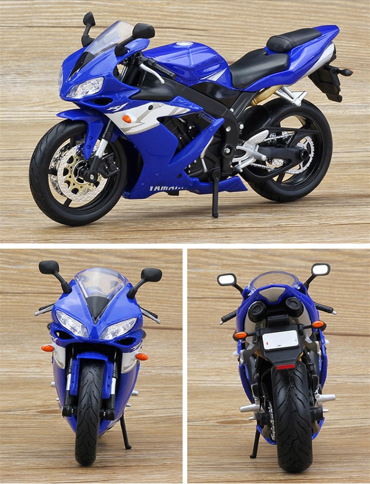 Yamaha R1 Model MAISTO 1:18 2021 YAMAHA YZF-R1 MOTORCYCLE Bike