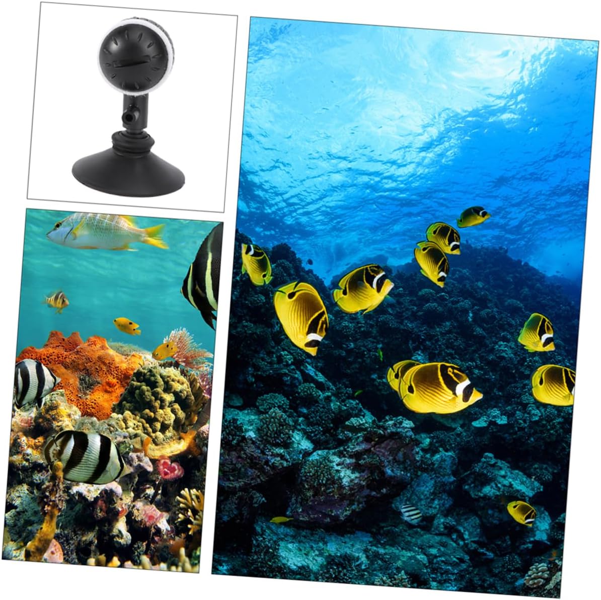 Yardwe 2pcs Air Stone Fish Tank Bubble Diffuser for Freshwater Seawater Aquariums Oxygen Pump Accessories for Fish Species Easy to Install Includes Designs