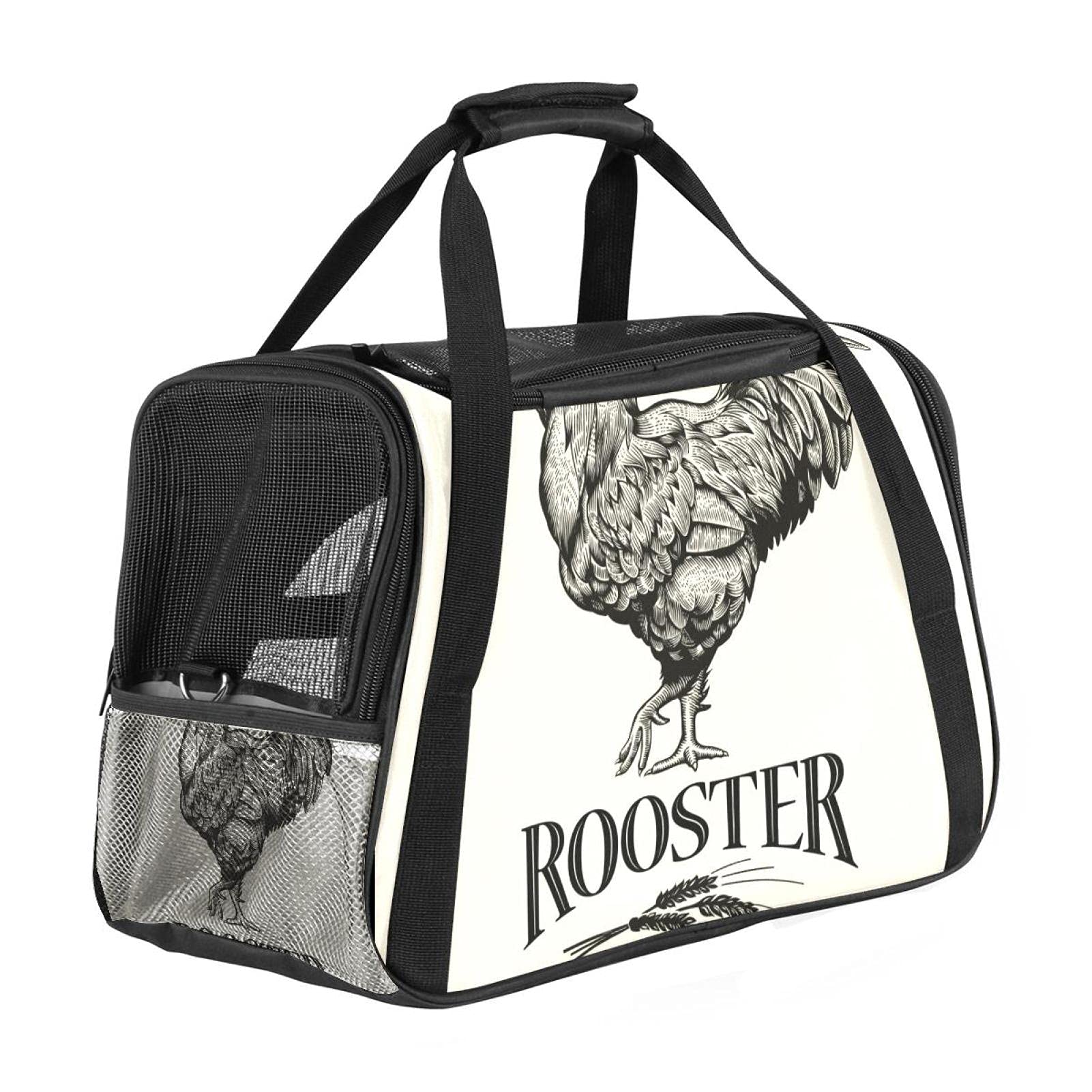 Sac de transport pour animal domestique vintage pour voyager ensemble