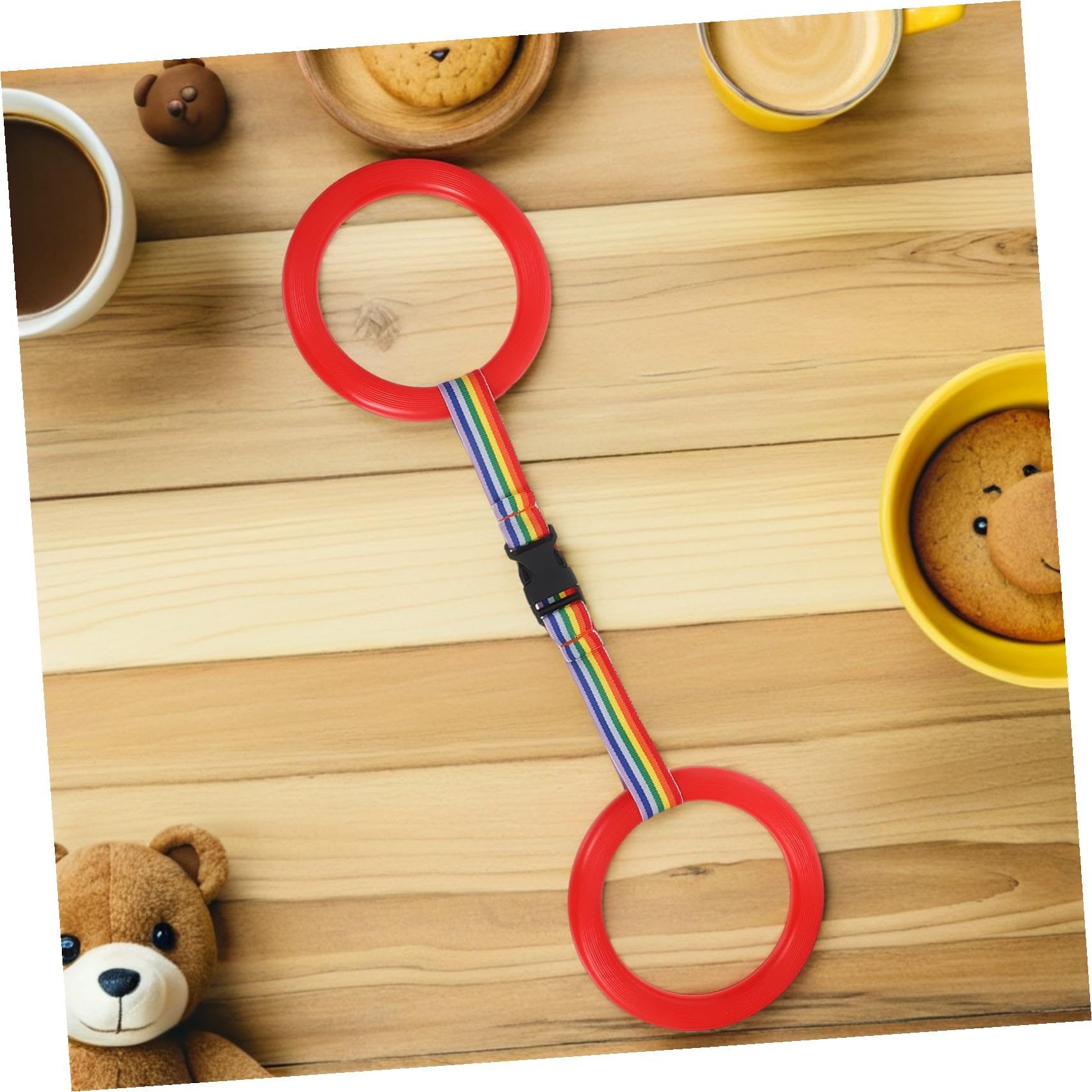 24 Juegos Walk Rope For With Safety Wristbands Soft Comfortable Anti-lost Leash For Preschool Outdoor Group Walks High Visibility Safety Strap