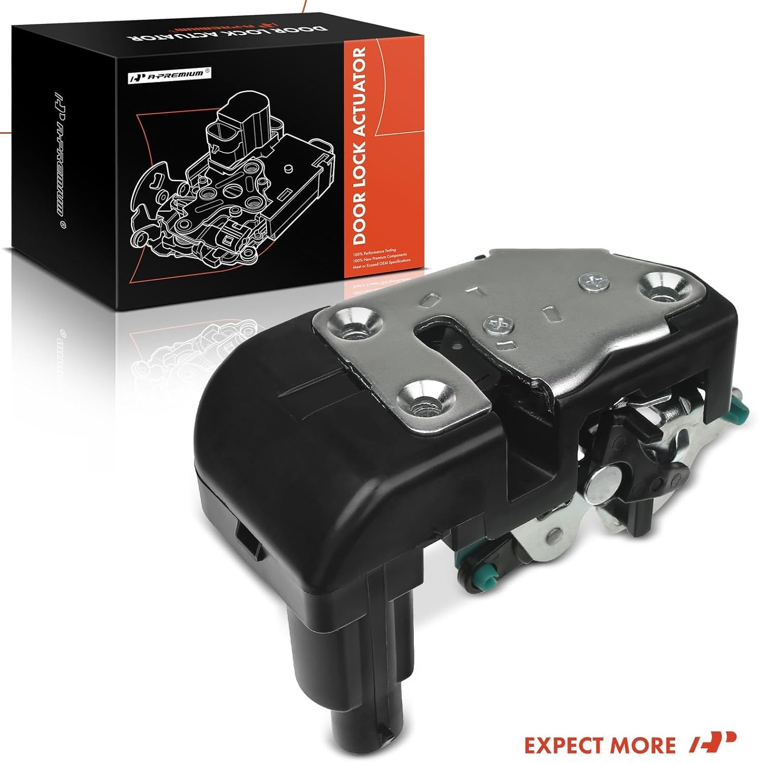 A-Premium Rear Left Driver Side Door Lock Actuator Compatible with Jeep Grand Cherokee 1993-1998 Sport Utility,