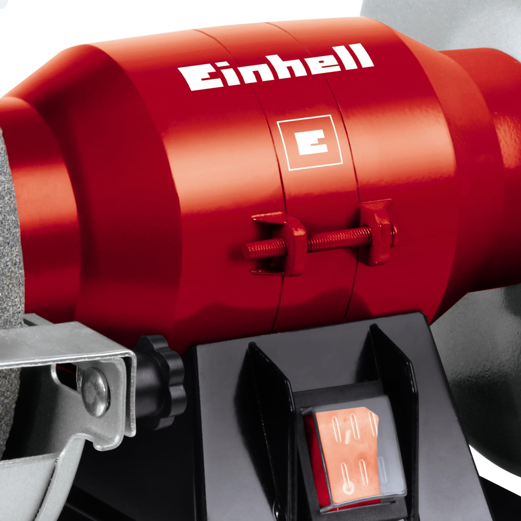 Einhell Esmerialdora Disco 150 Mm Th-Bg 150, Negro, Rojo, 29,8 cm L x 20,7 cm W x 21 cm H