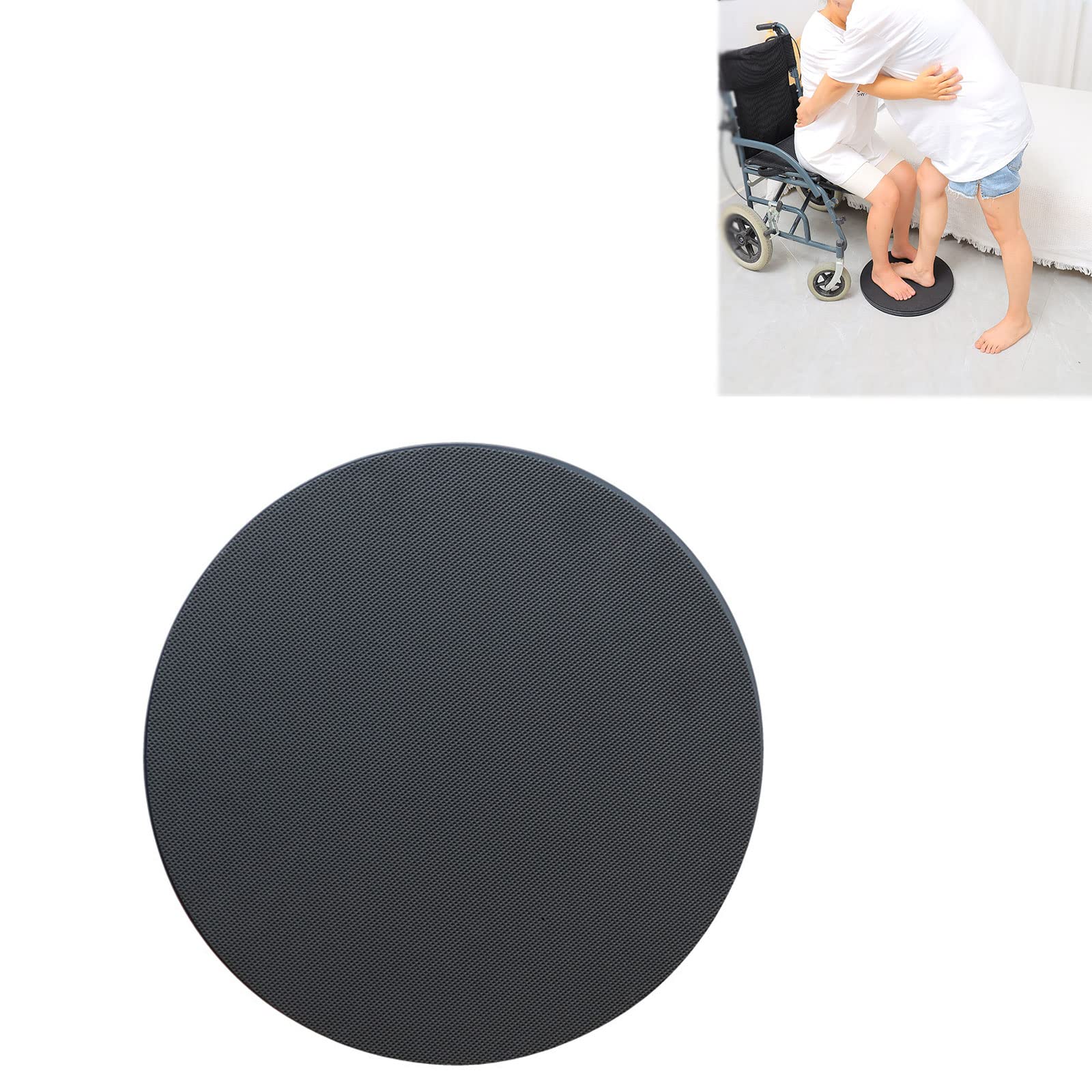 Transfer Turntable, Non-Slip Patient Transfer Board Mobility Standing Device Aids Patient Transfer in and Out of Bed, Chairs or Cars for Elderly, Seniors and Disabled
