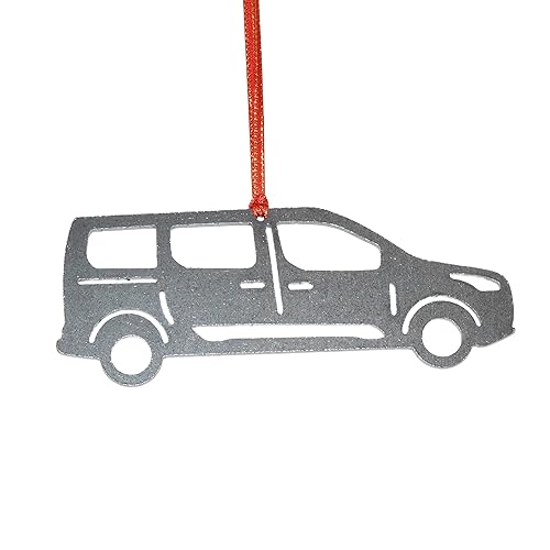 Miniatura 1 de Minivan Metal Christmas Ornament