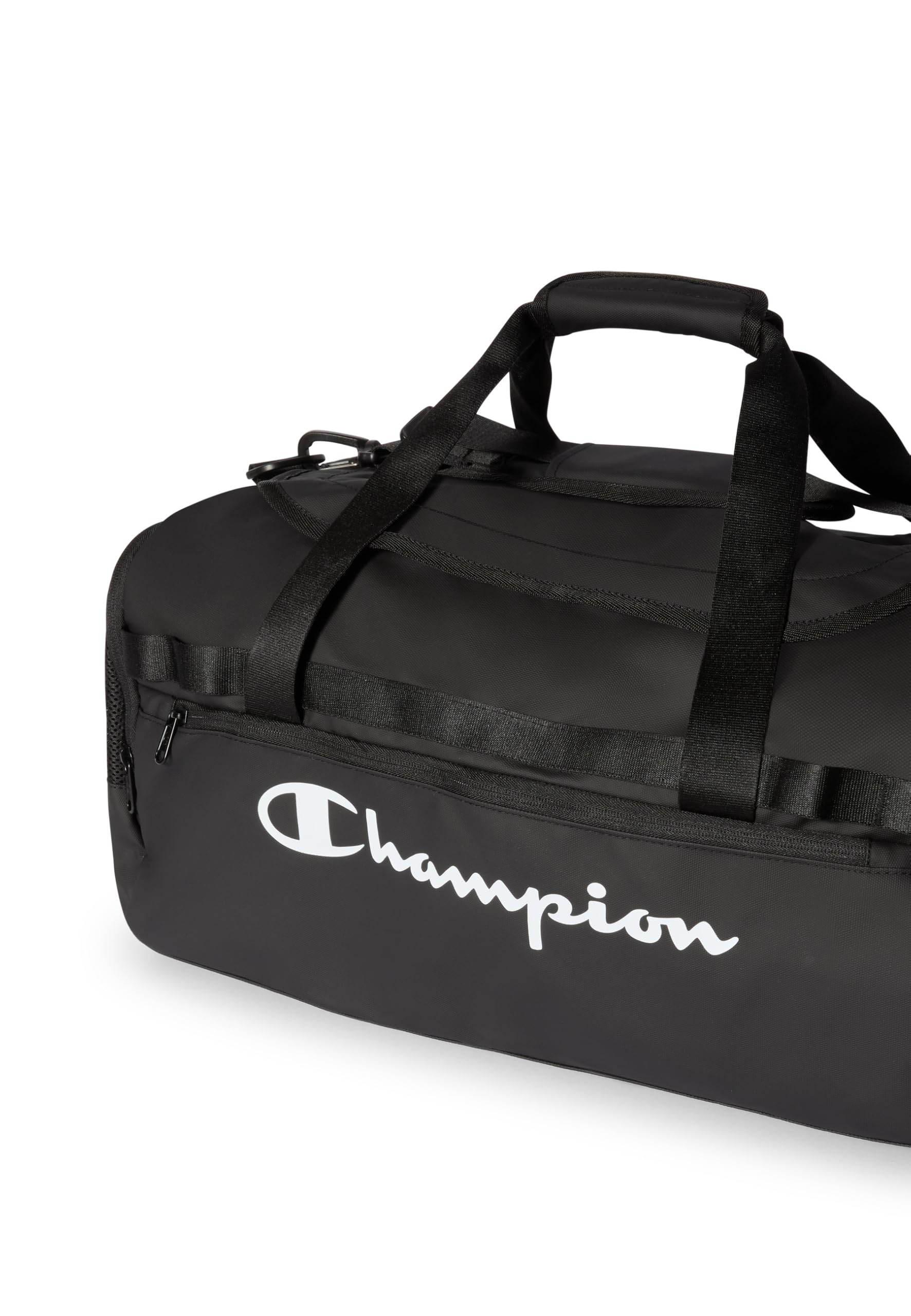 Champion 806377 Small Duffel ACCESSORIES Unisex - Adulto, Black, 43/46