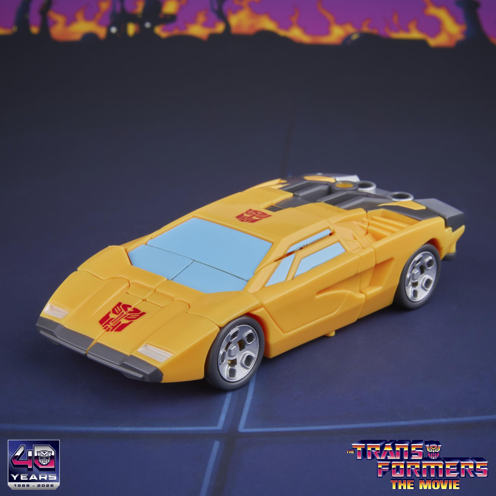 Transformers Studio Series The The Movie Sunstreaker Deluxe Class 11-cm Converting Action Figure, Robot Toys for Ages 8+ - Image 4