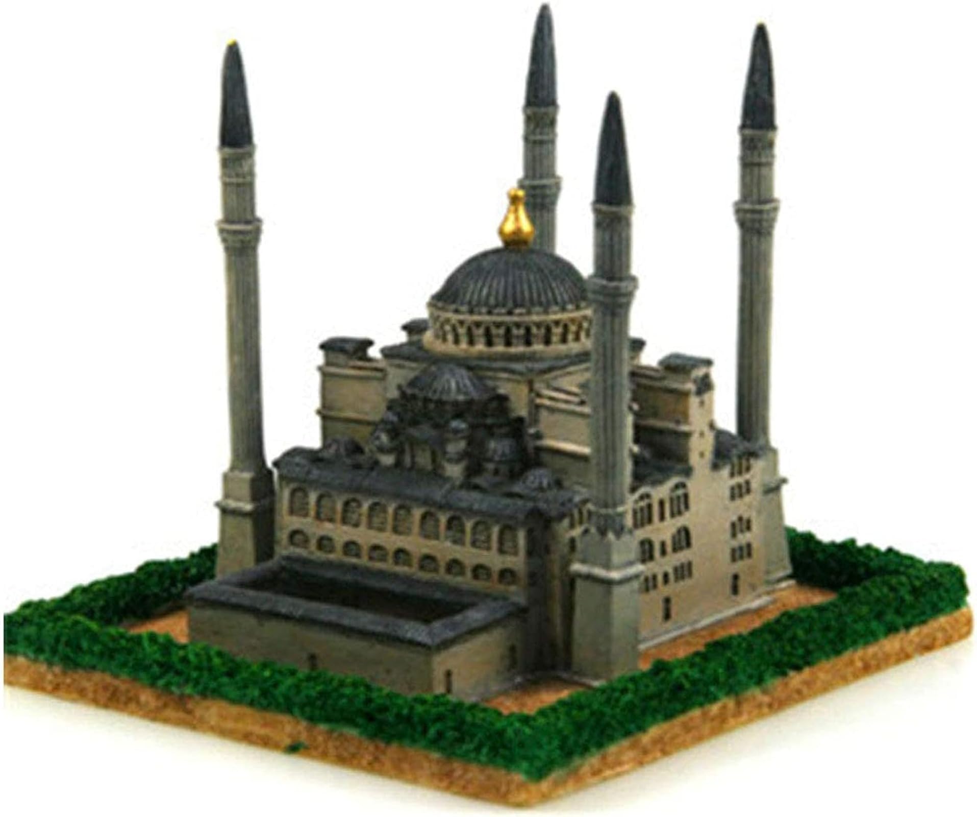 Amazon.co.jp: トルコ ブルーモスク像 インテリアオブジェ 樹脂像