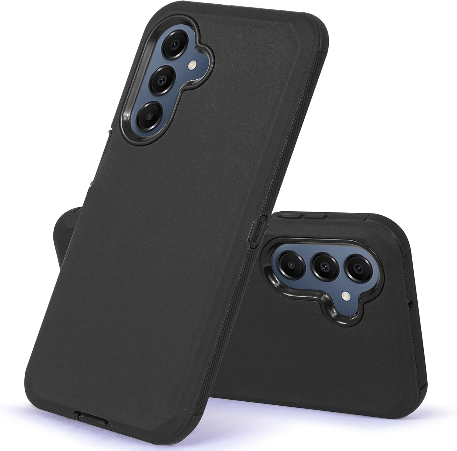 Compatible for Samsung Galaxy A17 2025, Built in Screen Protector, Belt Clip Holster Heavy Duty Defender Case Dustproof Shockproof Protection (Black) - Image 7